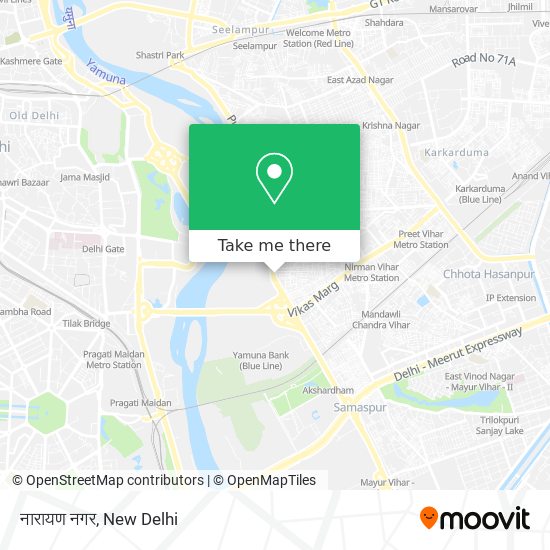 नारायण नगर map
