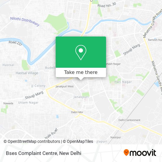 Bses Complaint Centre map