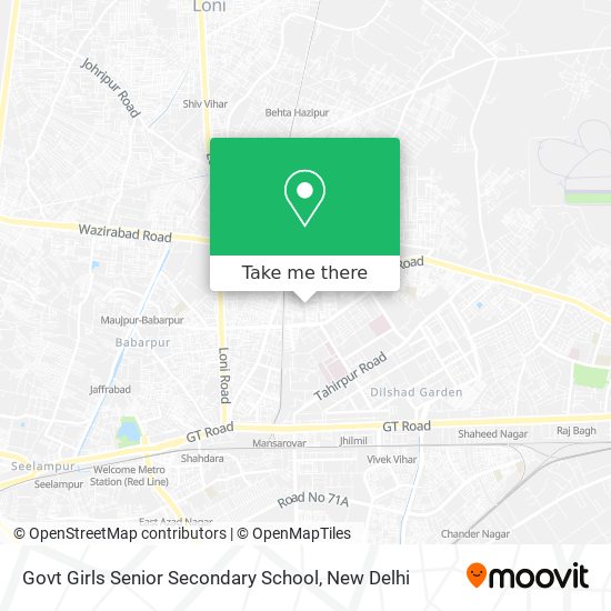 Govt Girls Senior Secondary School map