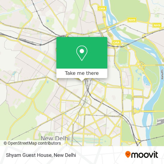 Shyam Guest House map