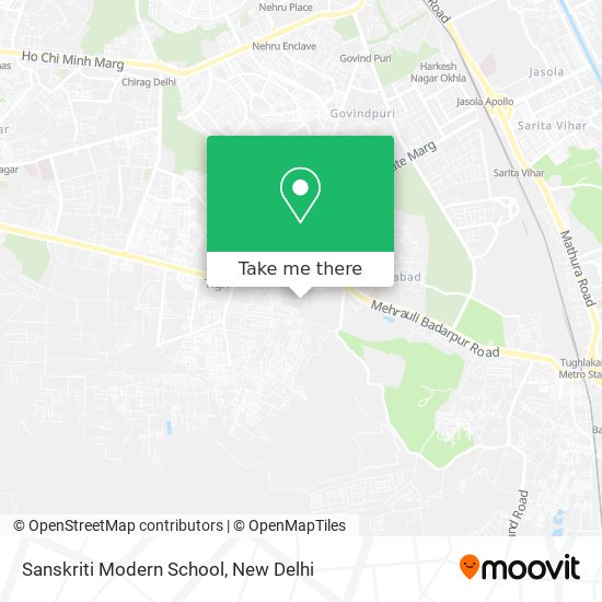 Sanskriti Modern School map