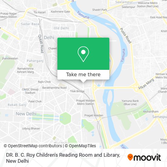 DR. B. C. Roy Children's Reading Room and Library map