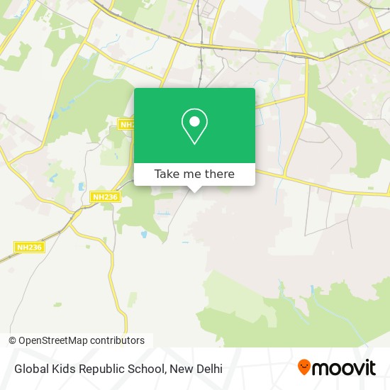 Global Kids Republic School map