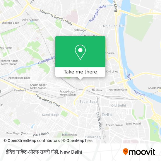 इंदिरा मार्केट-ओल्ड सब्जी मंडी map