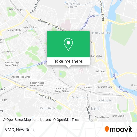 How to get to VMC in Delhi by Bus, Metro or Train?