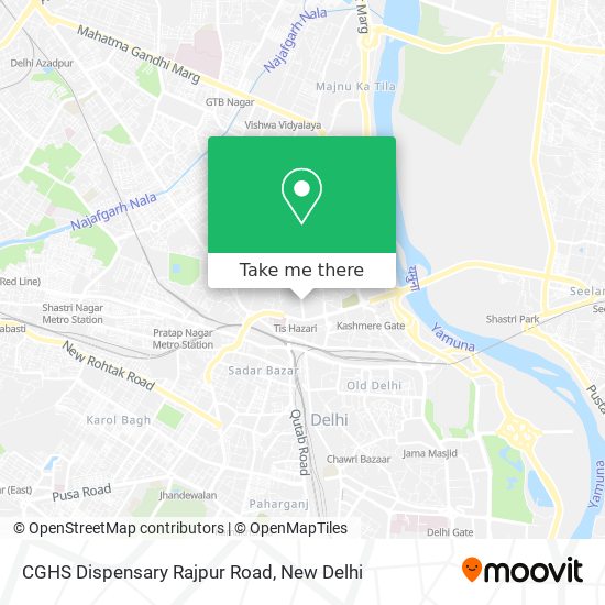 CGHS Dispensary Rajpur Road map