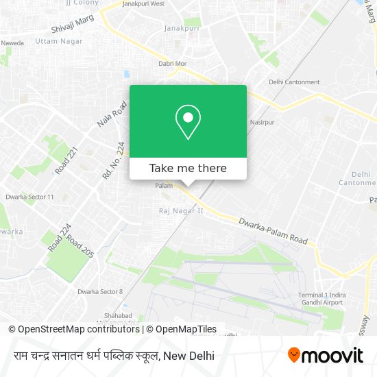 राम चन्द्र सनातन धर्म पब्लिक स्कूल map