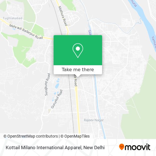 Kottail Milano International Apparel map