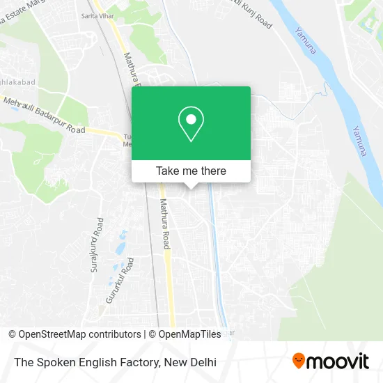 The Spoken English Factory map