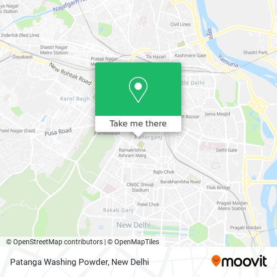 Patanga Washing Powder map