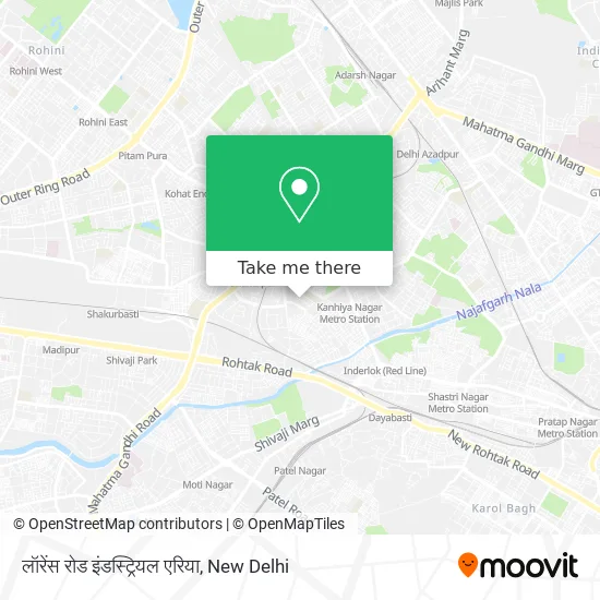लॉरेंस रोड इंडस्ट्रियल एरिया map