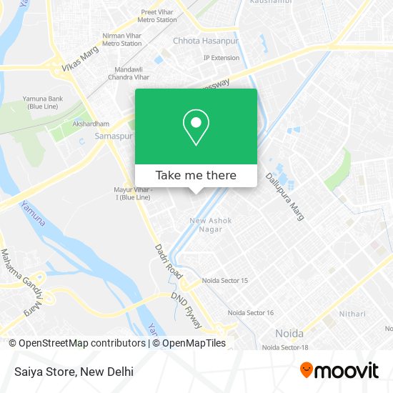 Saiya Store map