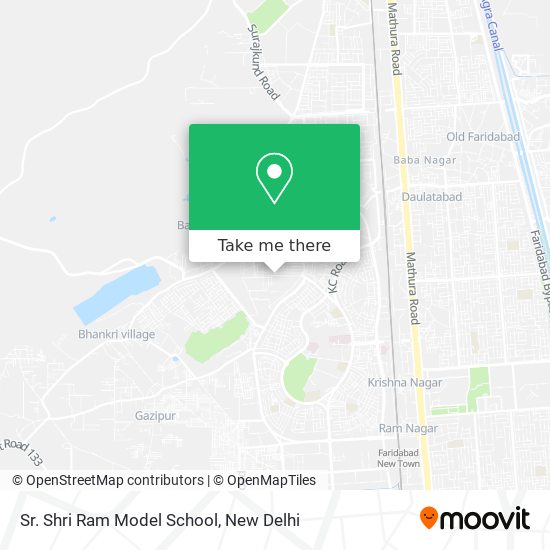 Sr. Shri Ram Model School map