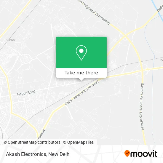 Akash Electronics map