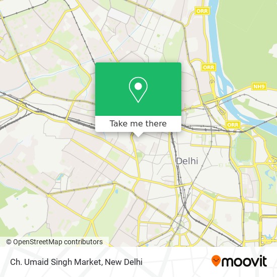 Ch. Umaid Singh Market map