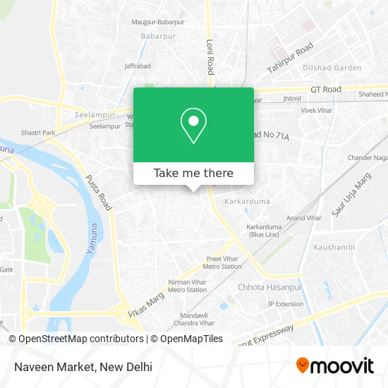 Naveen Market map