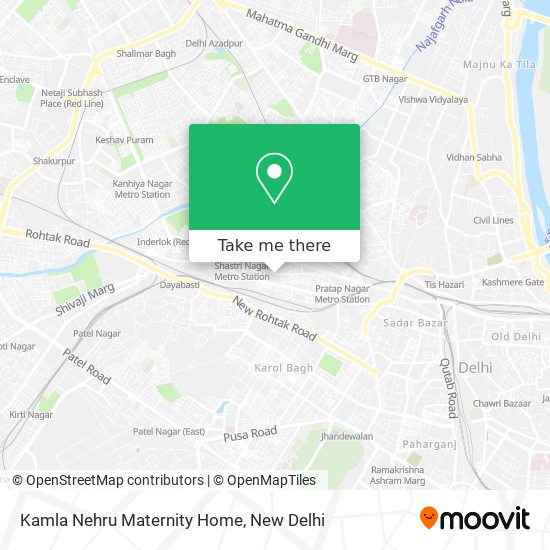 Kamla Nehru Maternity Home map