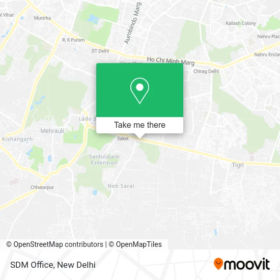 SDM Office map