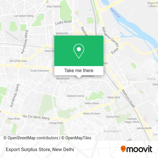 Export Surplus Store map