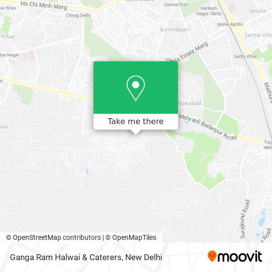Ganga Ram Halwai & Caterers map