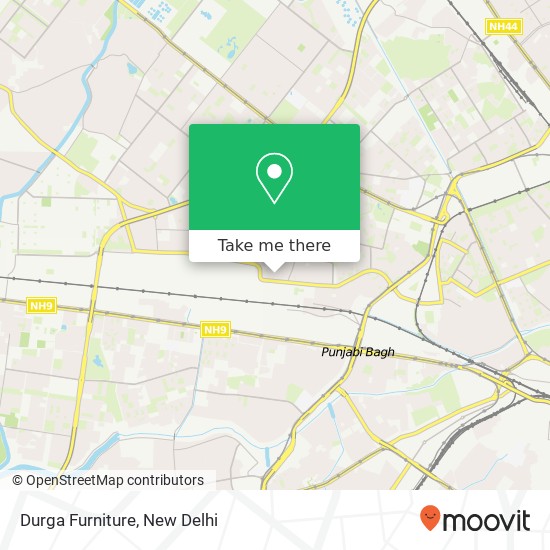 Durga Furniture map