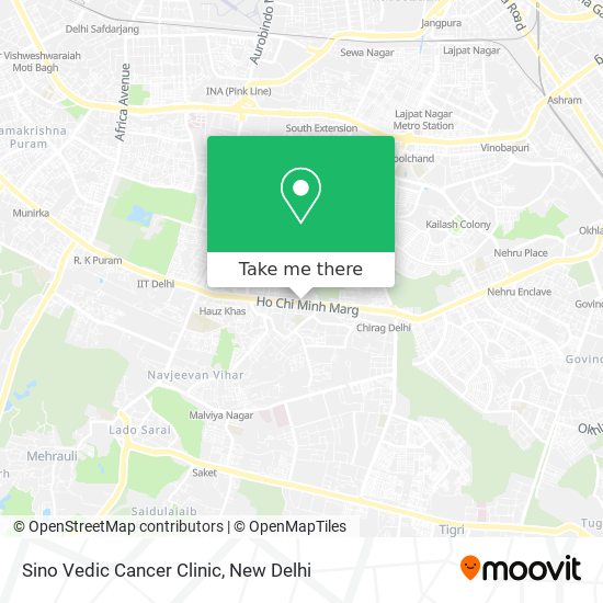 Sino Vedic Cancer Clinic map