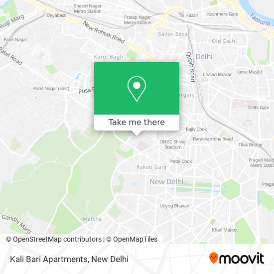 Kali Bari Apartments map