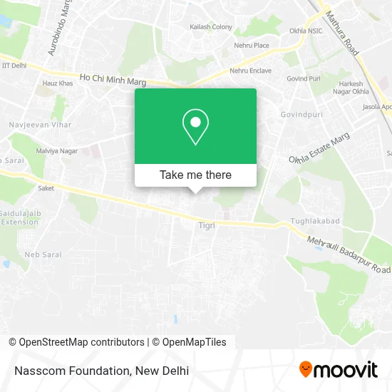 Nasscom Foundation map