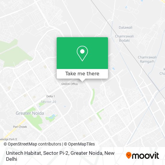 Unitech Habitat, Sector Pi-2, Greater Noida map