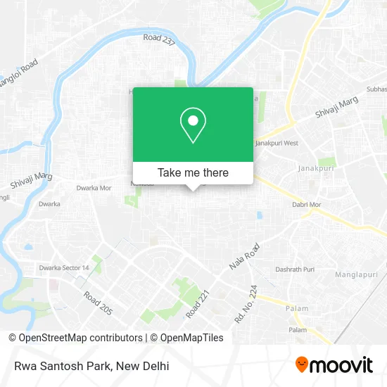 Rwa Santosh Park map