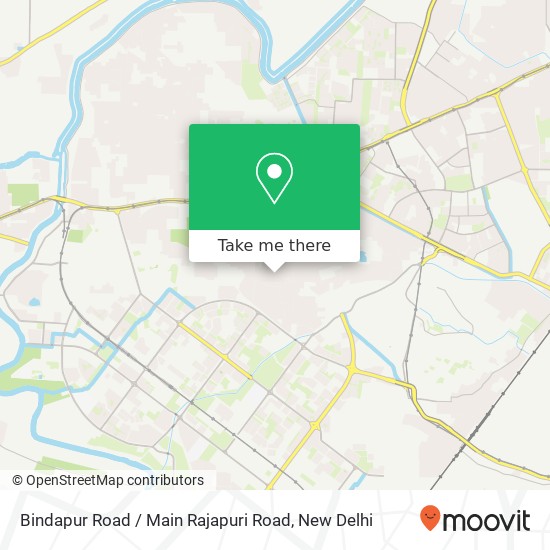 Bindapur Road / Main Rajapuri Road map