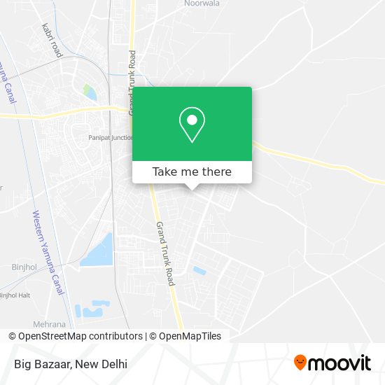 Big Bazaar map