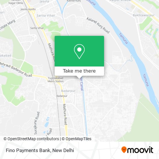 Fino Payments Bank map