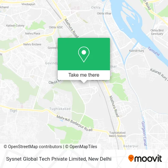 Sysnet Global Tech Private Limited map