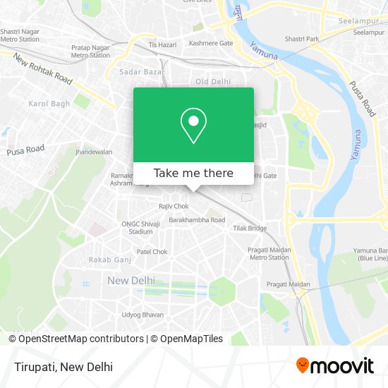 Tirupati map