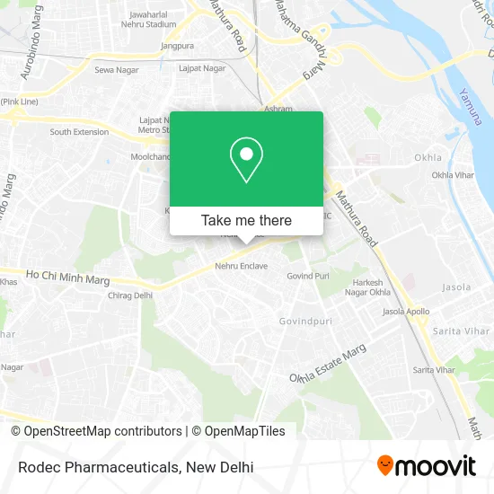 Rodec Pharmaceuticals map