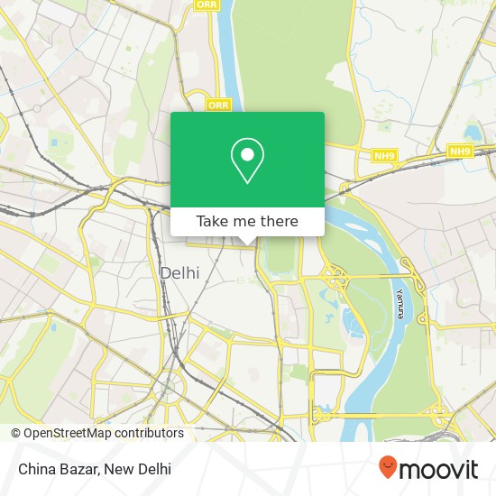 China Bazar map