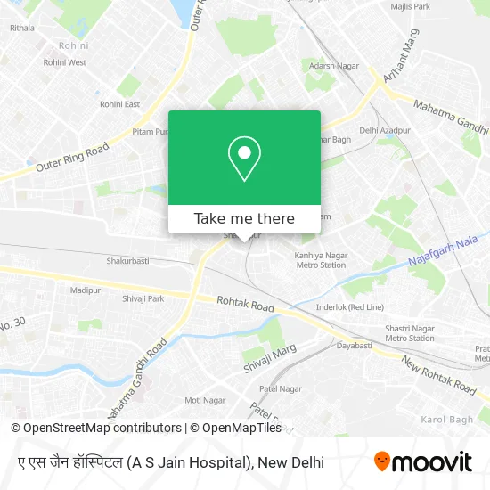 ए एस जैन हॉस्पिटल (A S Jain Hospital) map