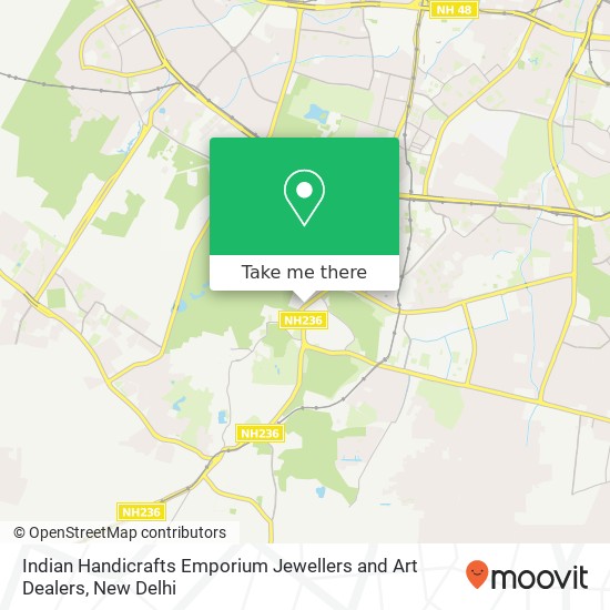 Indian Handicrafts Emporium Jewellers and Art Dealers map
