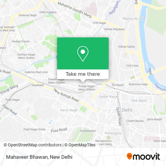 Mahaveer Bhawan map