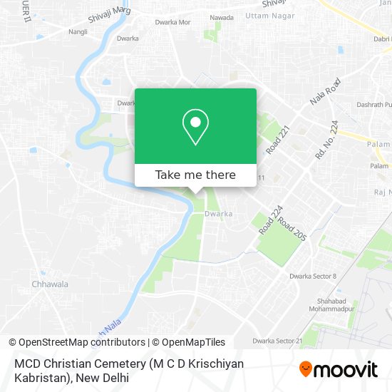 MCD Christian Cemetery (M C D Krischiyan Kabristan) map