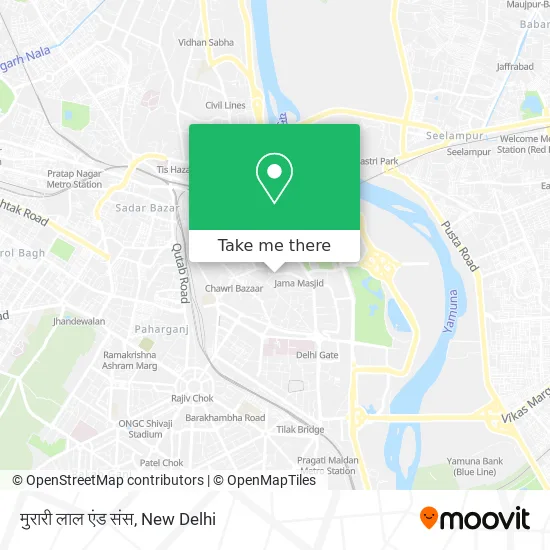 मुरारी लाल एंड संस map