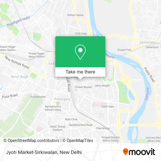 Jyoti Market-Sirkiwalan map