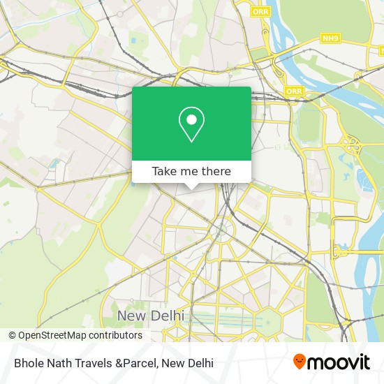 Bhole Nath Travels &Parcel map