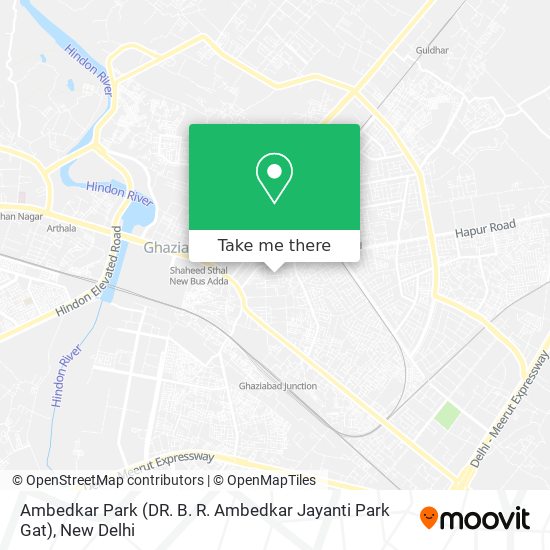 Ambedkar Park (DR. B. R. Ambedkar Jayanti Park Gat) map