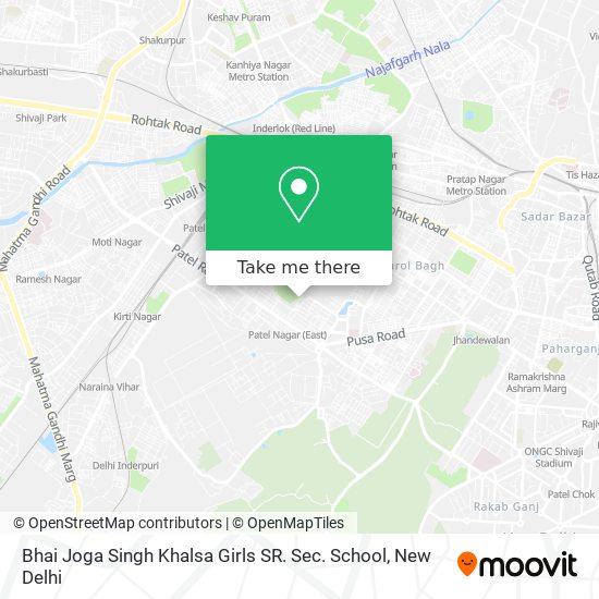 Bhai Joga Singh Khalsa Girls SR. Sec. School map