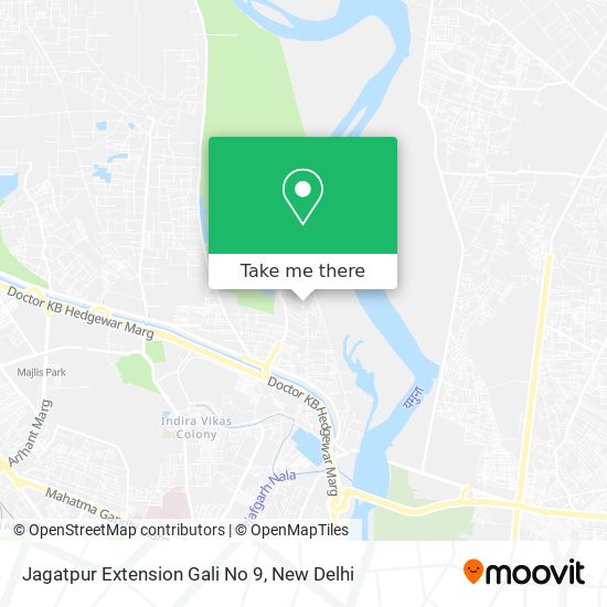 Jagatpur Extension Gali No 9 map