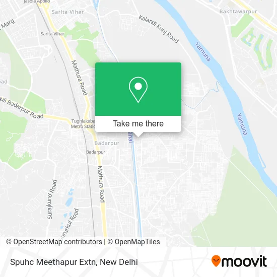 Spuhc Meethapur Extn map