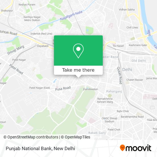 Punjab National Bank map