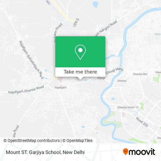 Mount ST. Garjiya School map